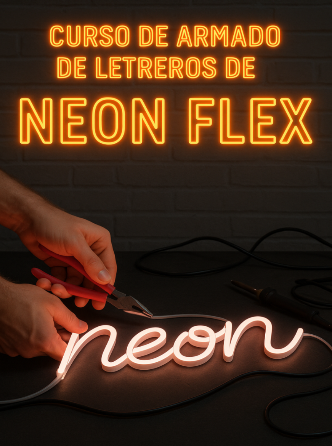 Curso armado de letreros Neon Flex